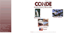 Desktop Screenshot of conde.com.mx